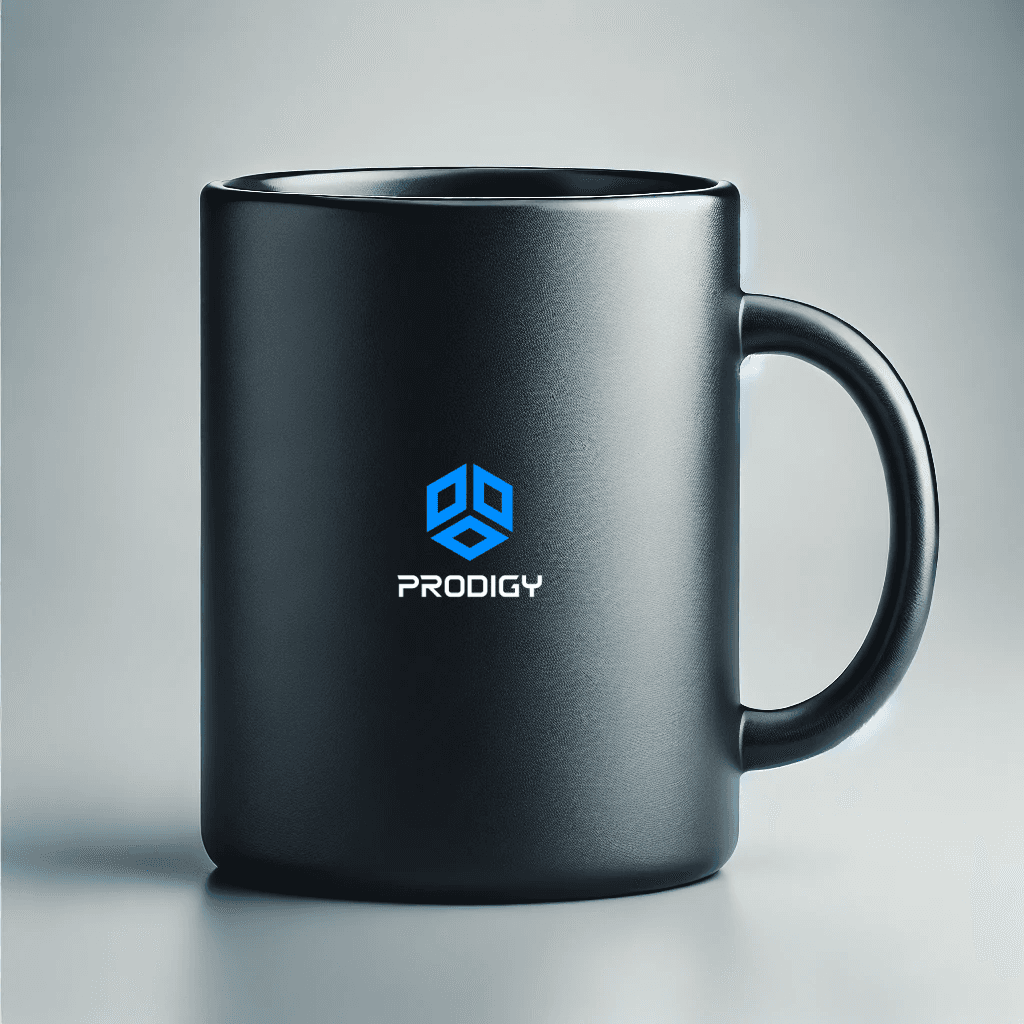 Prodigy 15 Oz. Black Mug